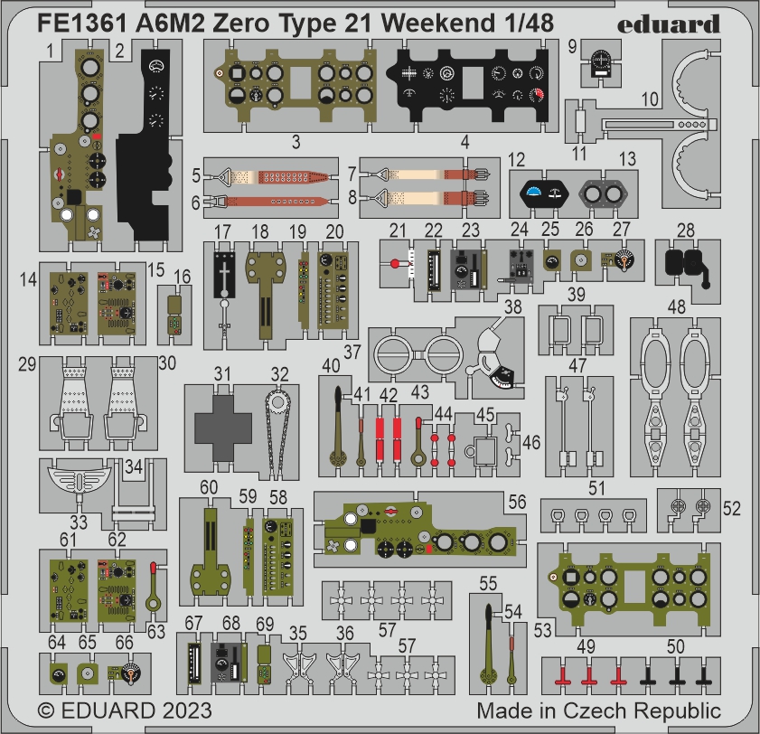 1/48 A6M2 Zero Type 21 Weekend (EDU)