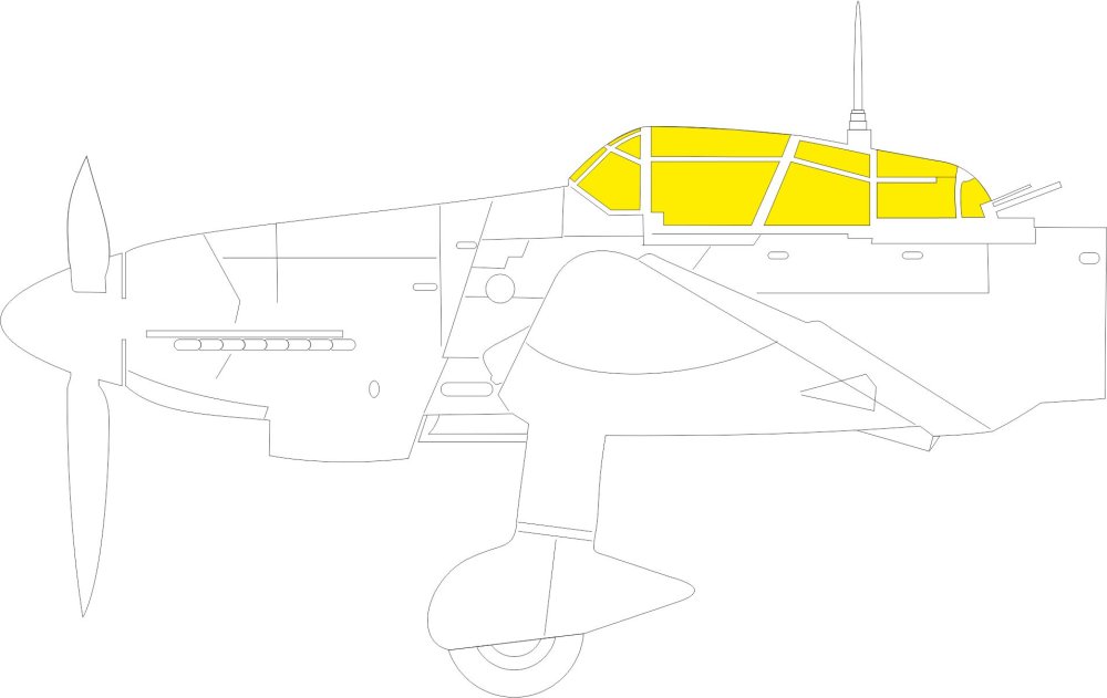 Mask 1/35 Ju 87G-1/2 (BORDER M.)