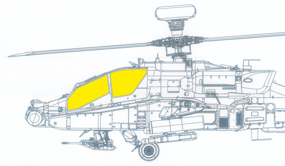 Mask 1/35 AH-64E TFace (TAKOM)