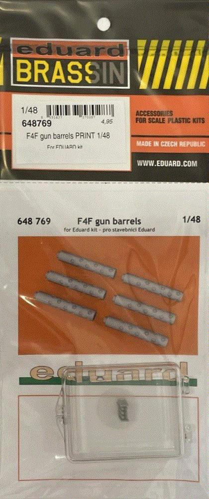 BRASSIN 1/48 F4F gun barrels PRINT (EDU)