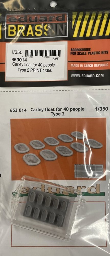 BRASSIN 1/350 Carley float for 40 people – Type 2 