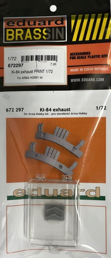 BRASSIN 1/72 Ki-84 exhaust PRINT (ARMA H.)