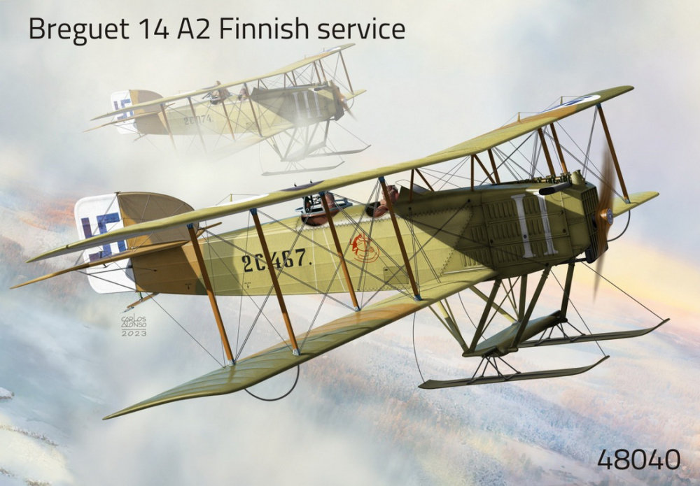 1/48 Breguet 14 A2 'Finnish service' (2x camo)