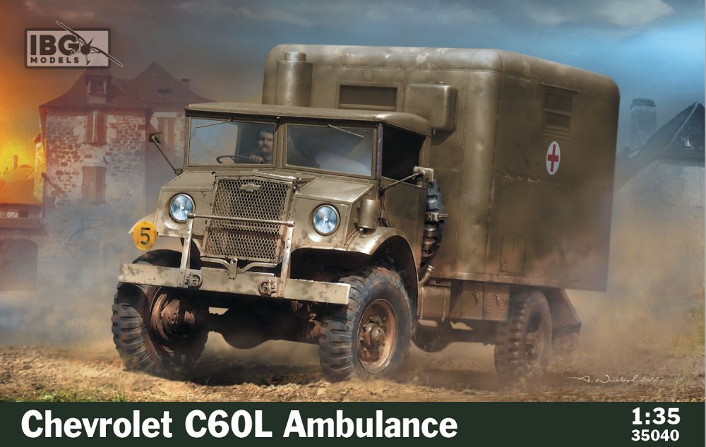 1/35 Chevrolet C60L Ambulance
