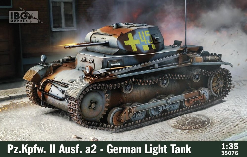 1/35 Pz.Kpfw. II Ausf. A2 - German Light Tank