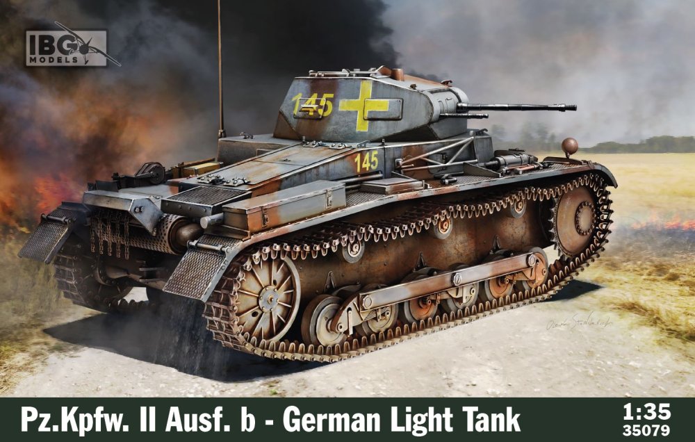 1/35 Pz.Kpfw. II Ausf. B - German Light Tank