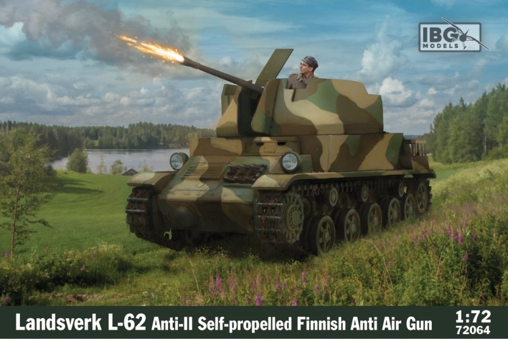 1/72 Landsverk L-62 Anti-II Finnish SP AA Gun