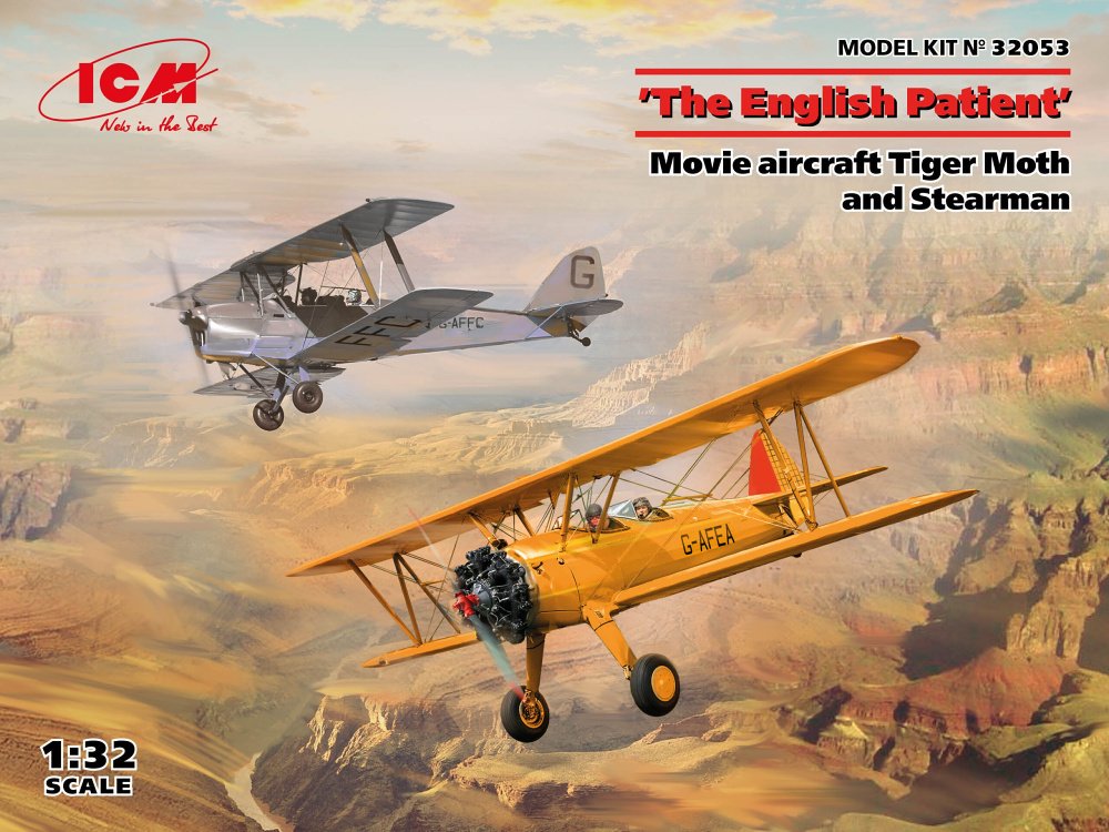 1/32 'The English Patient' - Tiger Moth & Stearman