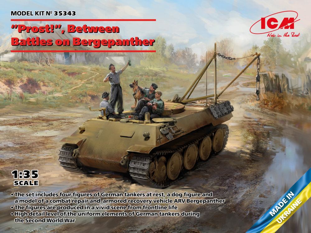 1/35 'Prost!' Between Battles on Bergepanther