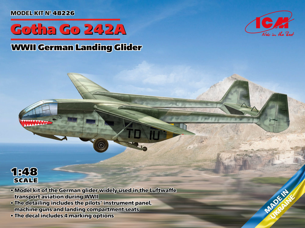 1/48 Gotha Go 242A, German WWII Landing Glider