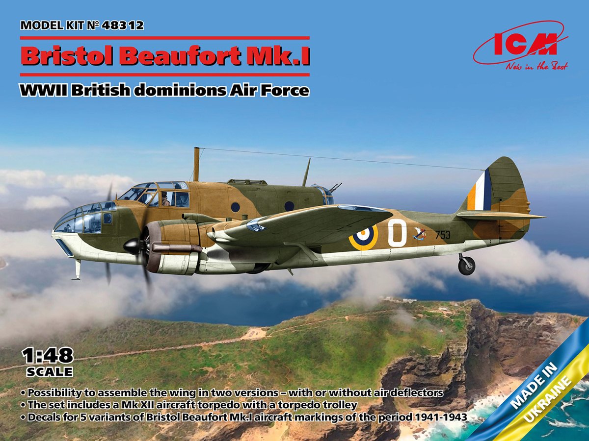 1/48 Bristol Beaufort Mk.I British dominions A.F.
