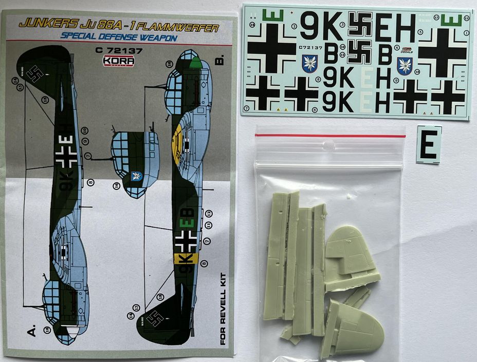 1/72 Junkers Ju 88A-1 Flammwerfer Conv.set (REV)