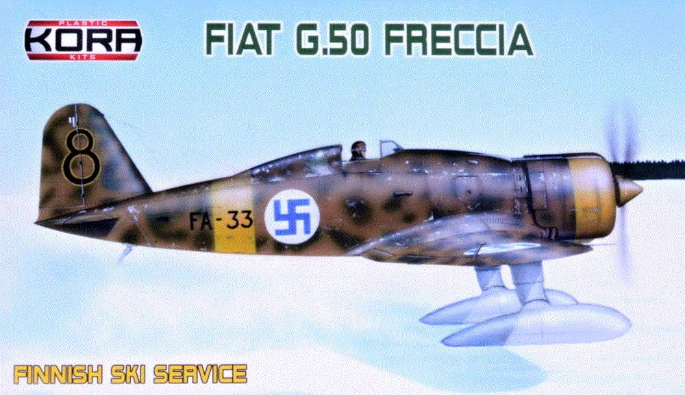 1/72 Fiat G.50 Freccia Finnish Ski Service