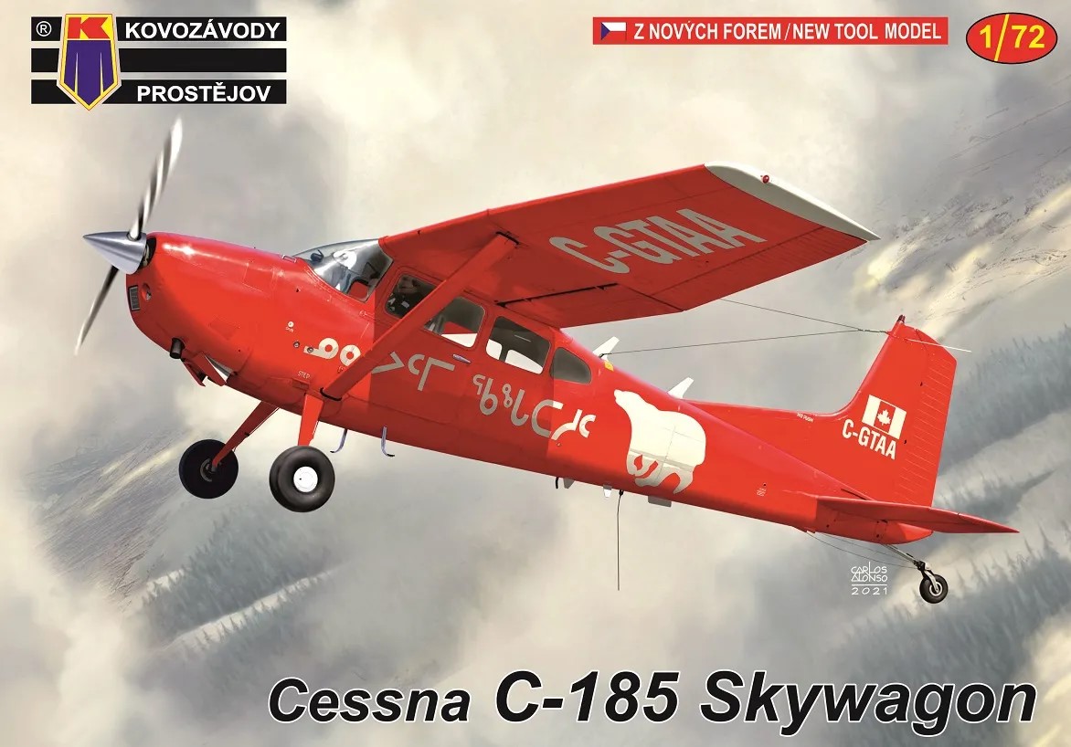 1/72 Cessna C-185 Skywagon (3x camo)