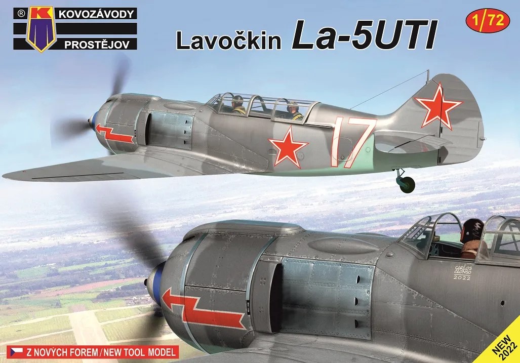 1/72 Lavochkin La-5UTI (3x camo)
