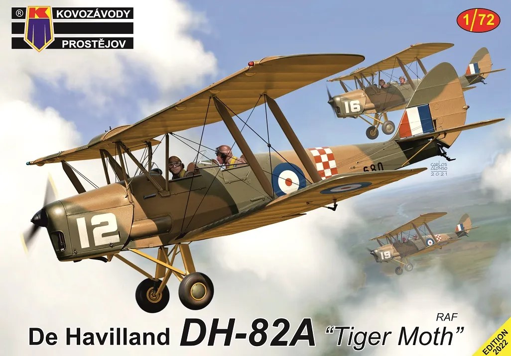1/72 DH-82A 'Tiger Moth' RAF (3x camo)