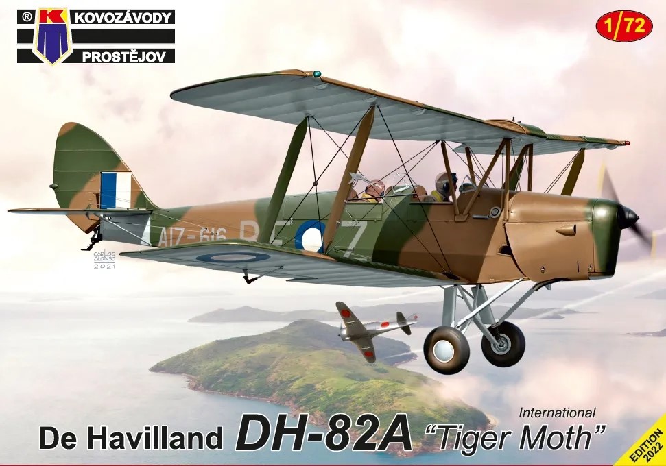 1/72 DH-82A 'Tiger Moth' International (3x camo)