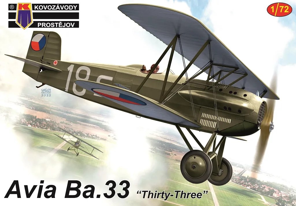 1/72 Avia Ba.33 'Thirty-Three' (3x camo)