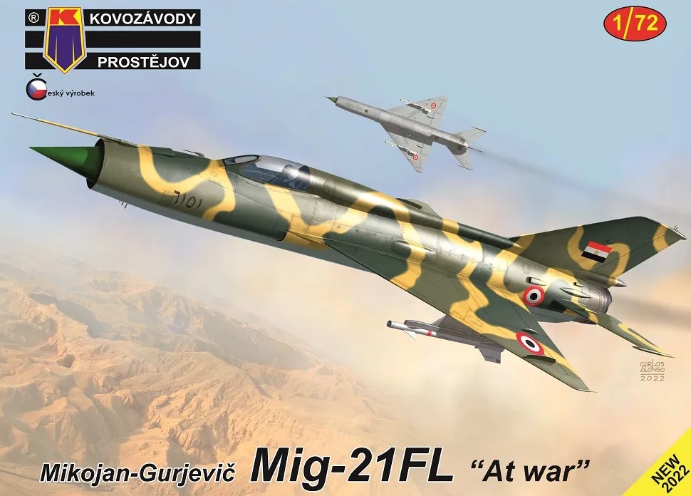 1/72 MiG-21FL 'At war' (3x camo)