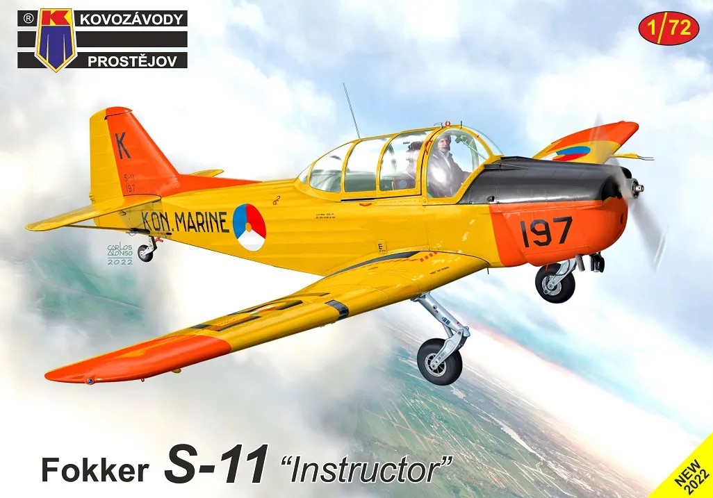 1/72 Fokker S-11 'Instructor' (3x camo)