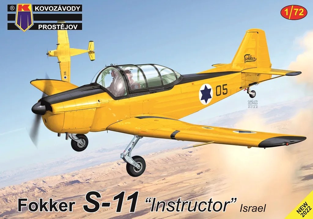 1/72 Fokker S-11 'Instructor' (3x Israel camo)