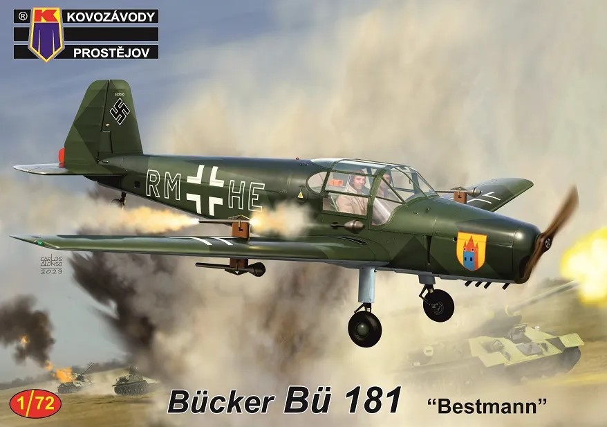 1/72 Bücker Bü 181 'Bestmann' (4x camo)