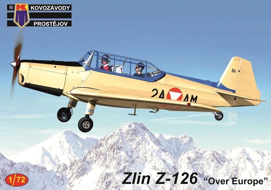 1/72 Zlin Z-126 'Over Europe' (3x camo)
