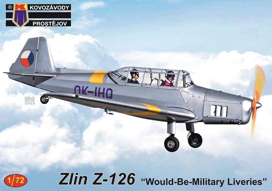 1/72 Zlin Z-126 'Would-Be-Military' (3x camo)