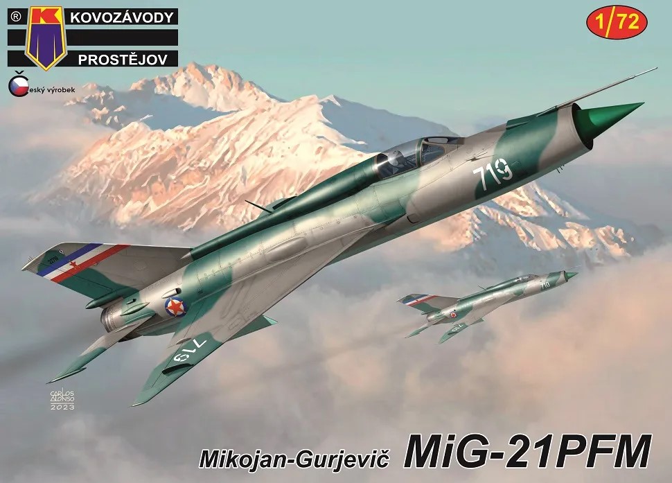 1/72 MiG-21PFM (4x camo)