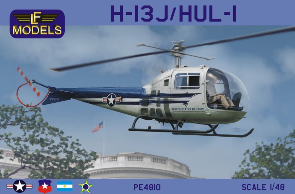 1/48 H-13J/HUL-1 (5x camo)