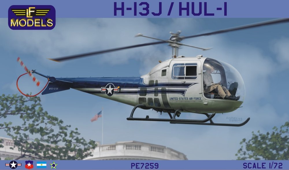 1/72 H-13J / HUL-1 (5x camo)