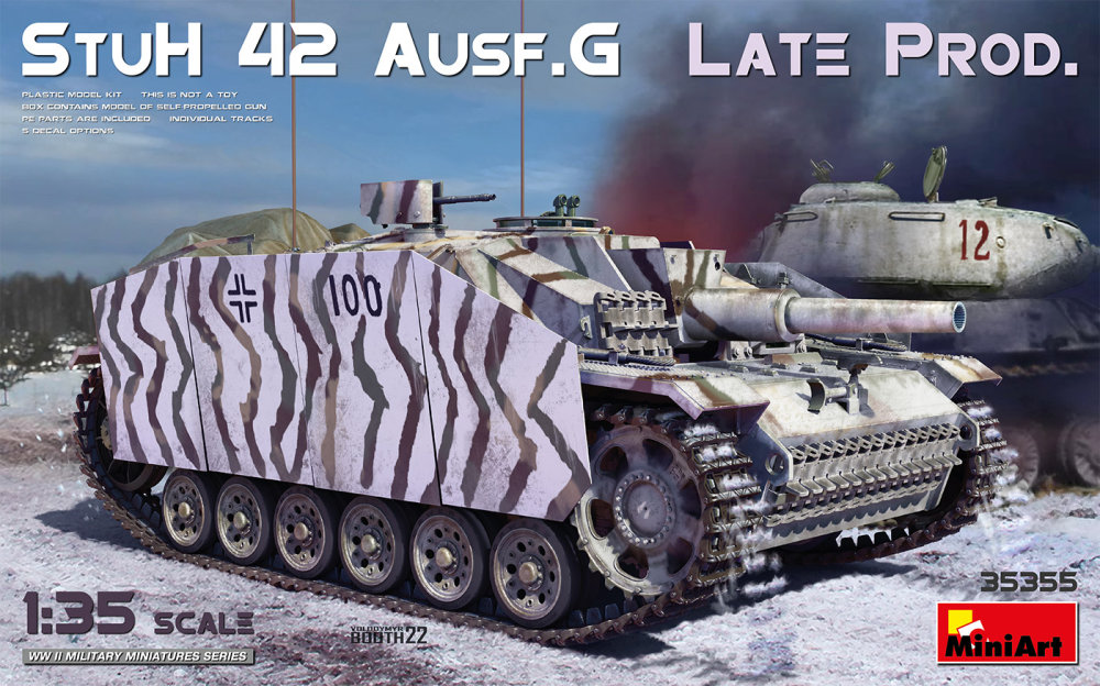 1/35 StuH 42 Ausf. G Late Prod. (incl. PE set)