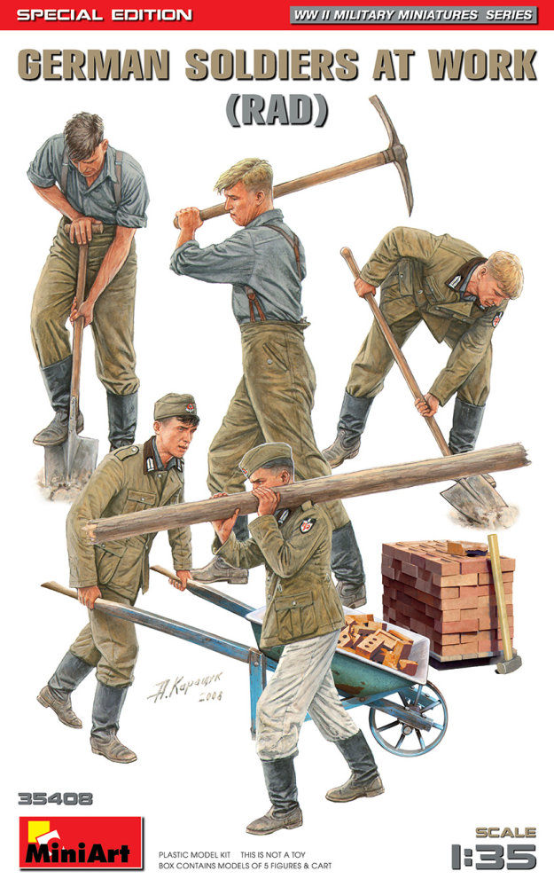 1/35 German Soldiers at Work (RAD) Special Edition