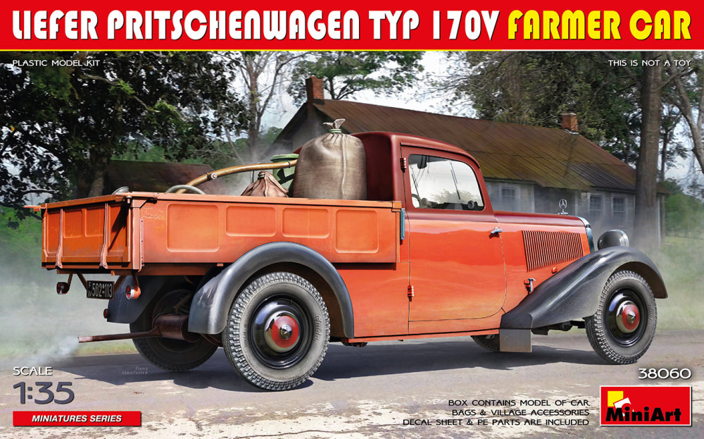 1/35 Liefer Pritschenwagen Typ 170V Farmer Car