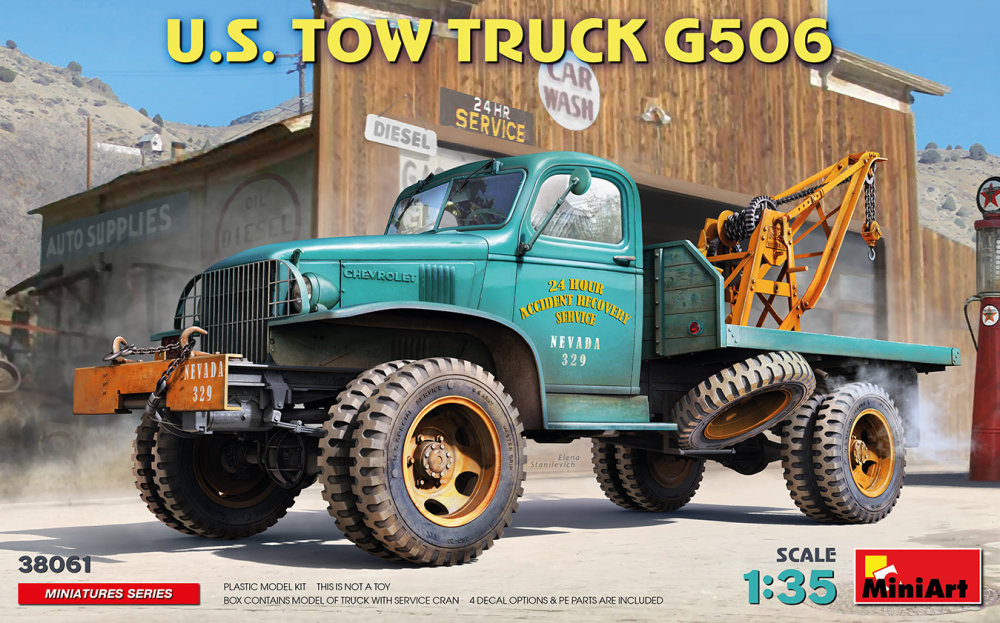 1/35 U.S. Tow Truck G506 (4x camo, incl. PE set)