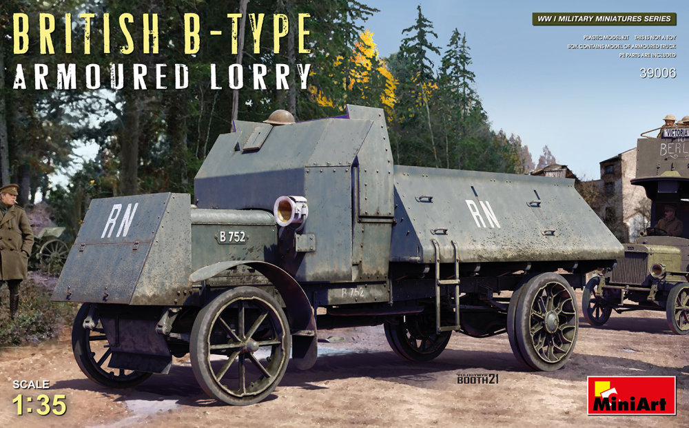 1/35 British B-Type Armoured Lorry (incl.PE set)