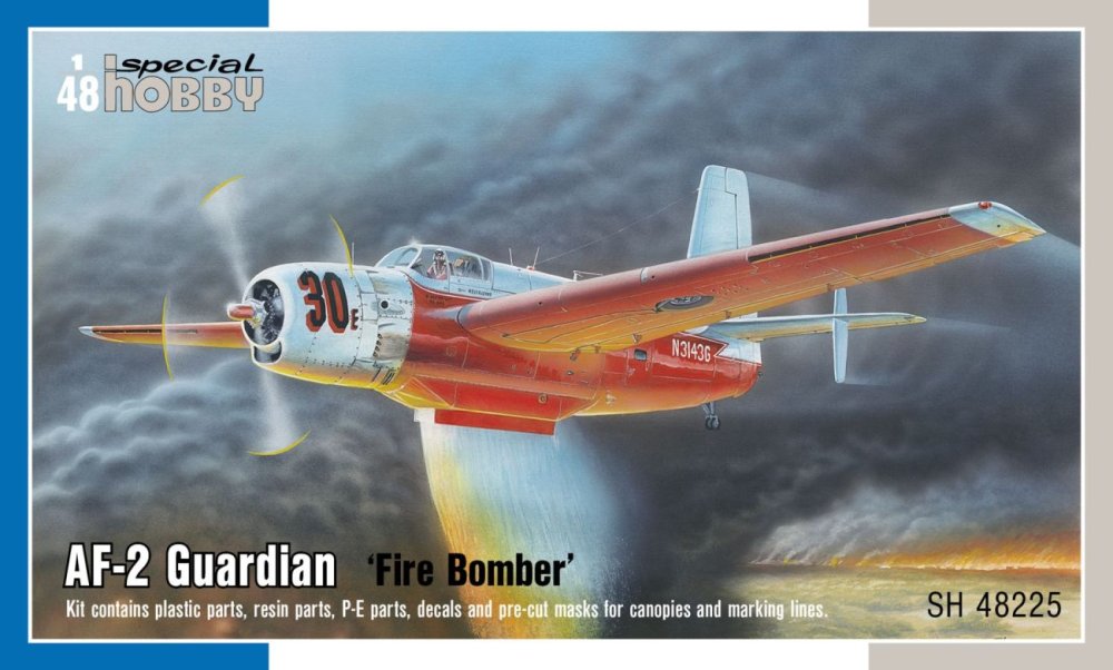 1/48 AF-2 Guardian 'Fire Bomber' (3x camo)