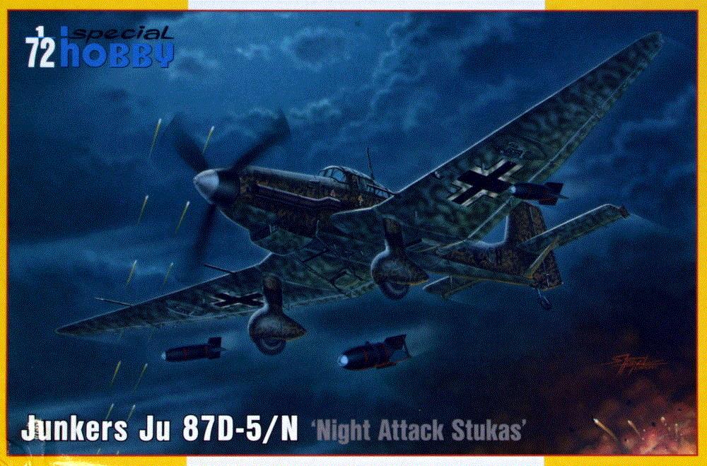 1/72 Ju 87D-5/N 'Night Attack Stukas' (4x camo)