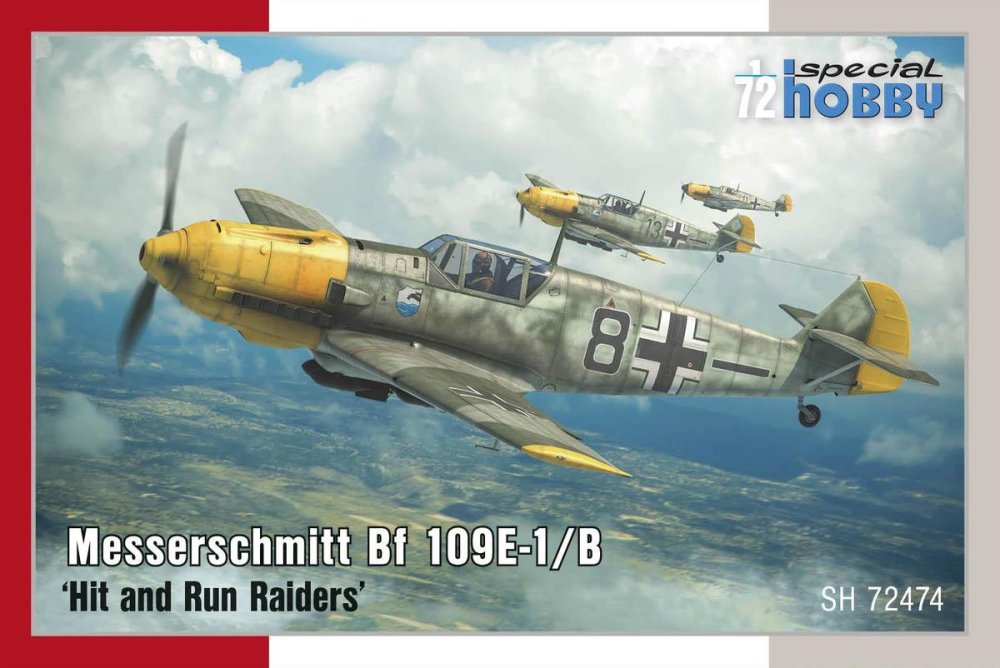 1/72 Bf 109E-1/B 'Hit and Run Raiders'