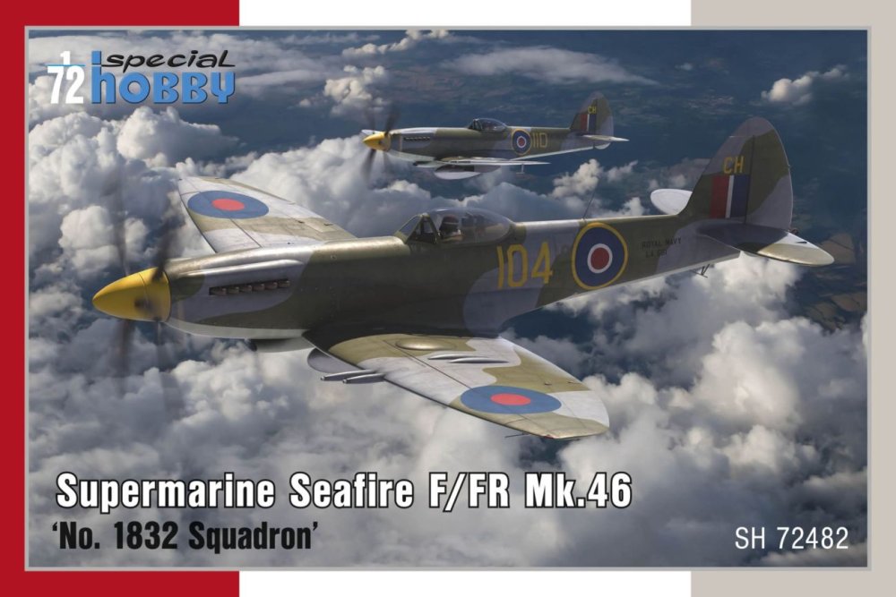 1/72 Supermarine Seafire F/FR Mk.46 'No.1832 Sqn'