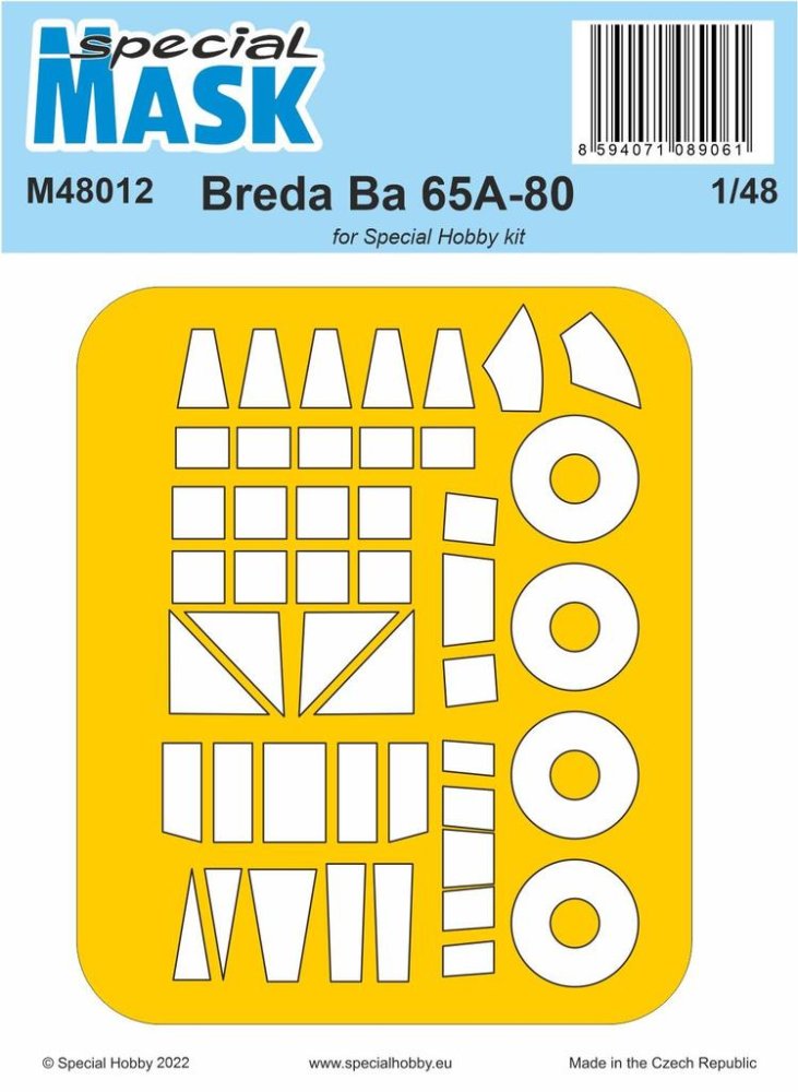 1/48 Mask for Breda 65A-80 (SP.HOBBY)