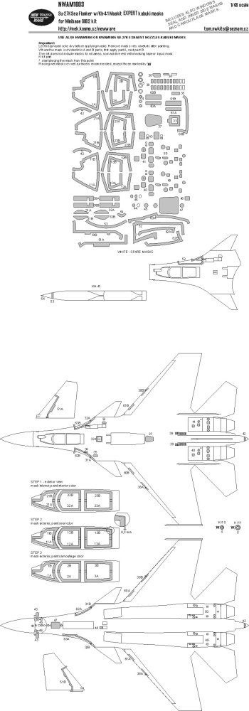 1/48 Mask Su-27K w/ Kh-41 Moskit EXPERT (MINIB.)