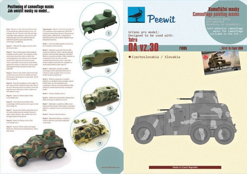 1/72 Camouflage mask Tatra OA vz.30 (FTF)