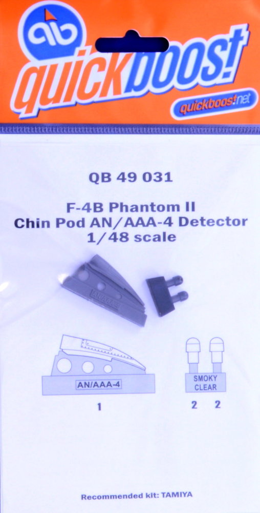1/48 F-4B Phantom II chin pod AN/AAA-4 detector