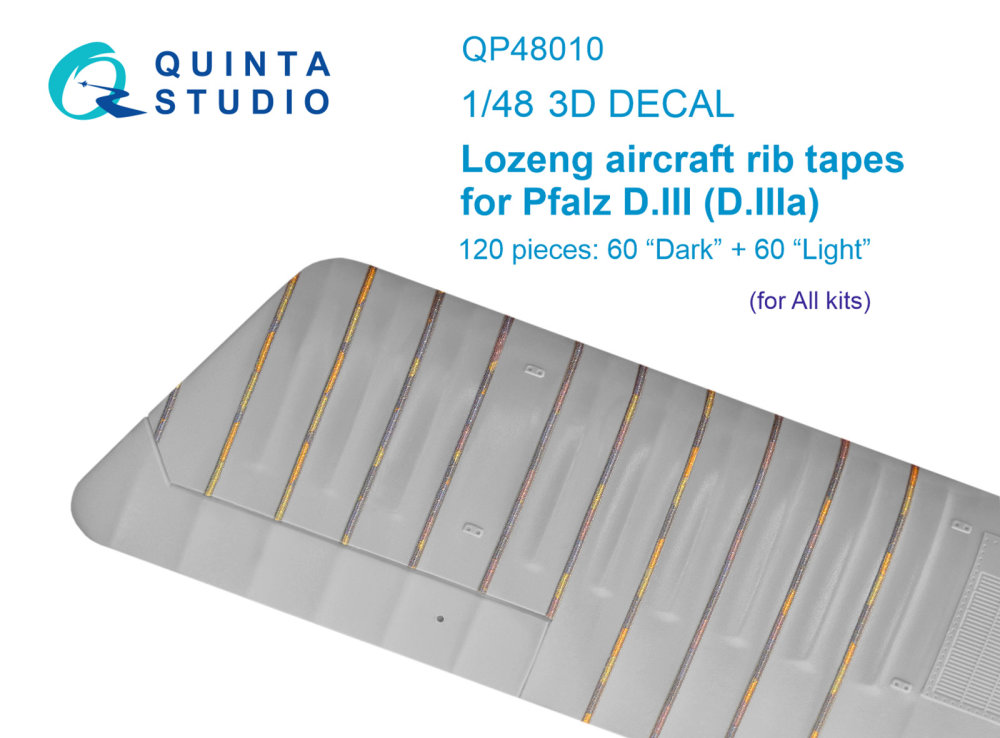 1/48 Lozeng rib tapes for Pfalz DIII-DIIIa (All)