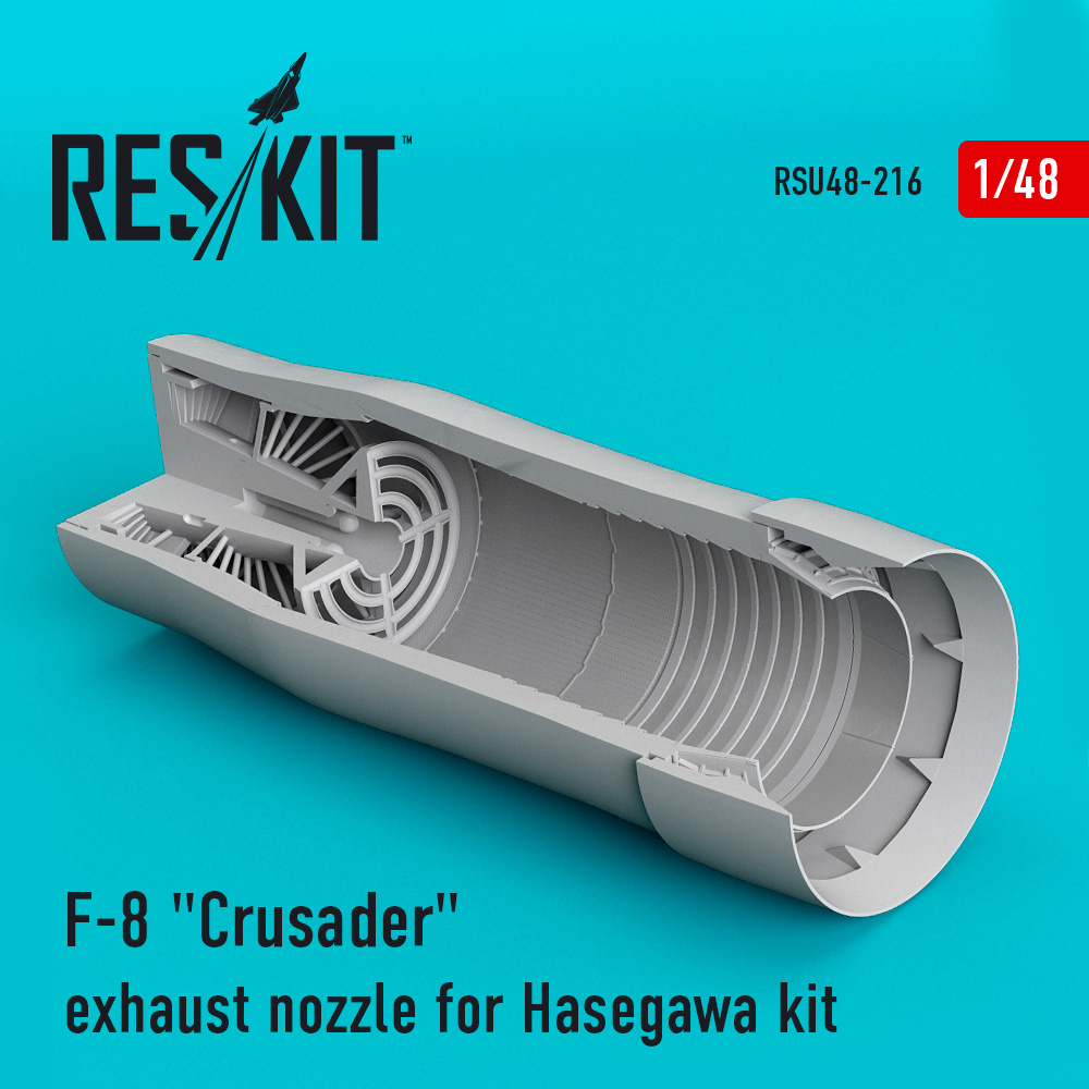 1/48 F-8 'Crusader' exh. nozzle (HAS) 