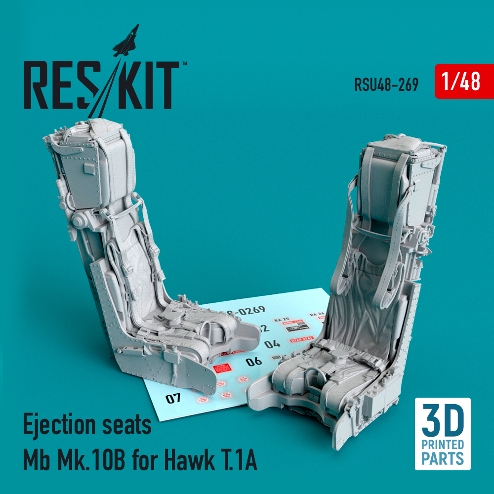 1/48 Ejection seats Mb Mk.10B for Hawk T.1A 3D