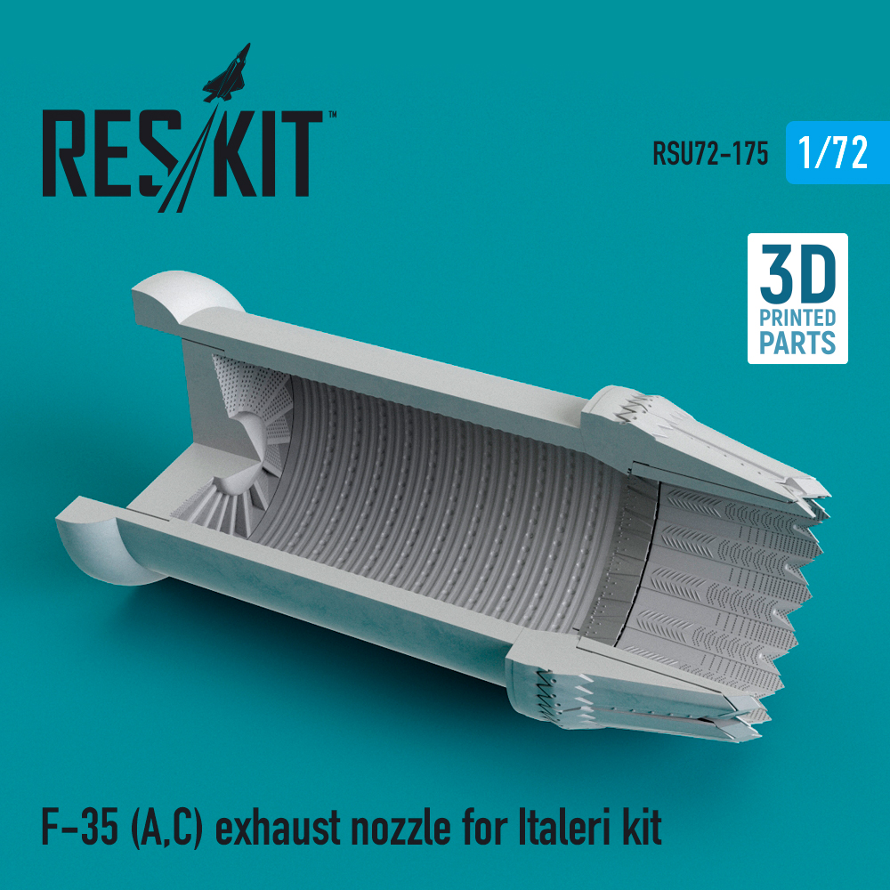 1/72 F-35 (A,C)  'Lightning II' exh.nozzle (ITAL)