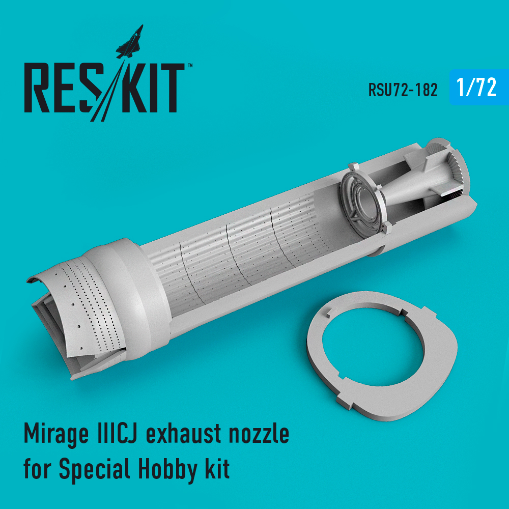 1/72 Mirage IIICJ exhaust nozzle (SP.HOB.)