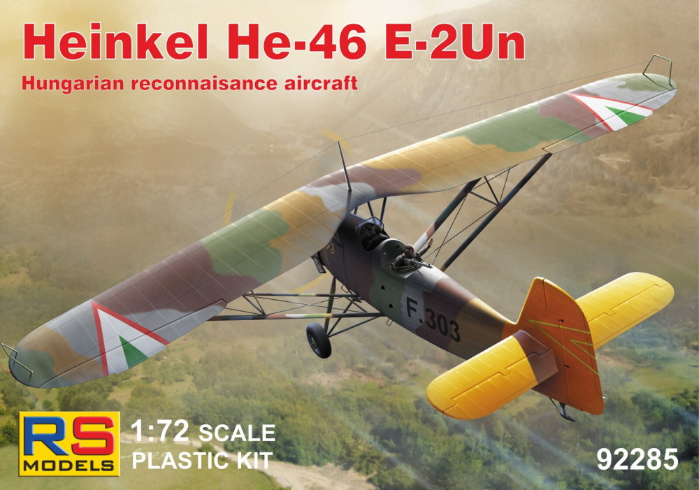 1/72 Heinkel He-46 E-2Un (4x Hungary)